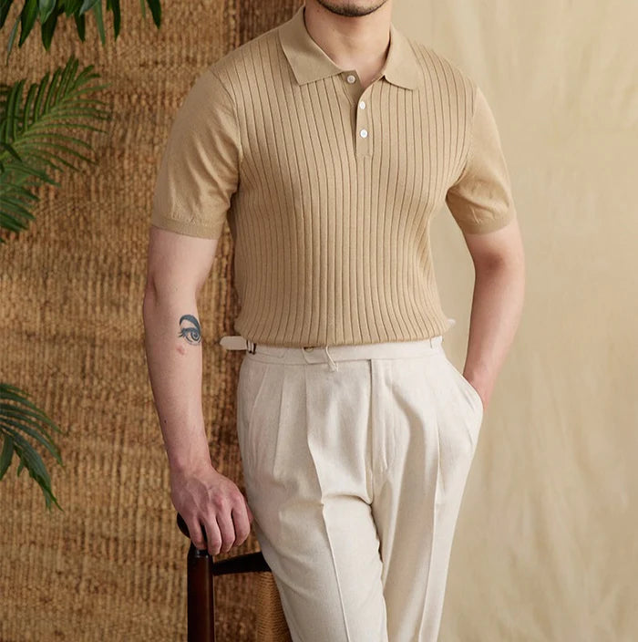 Alessandro Çizgili Polo t-shirt
