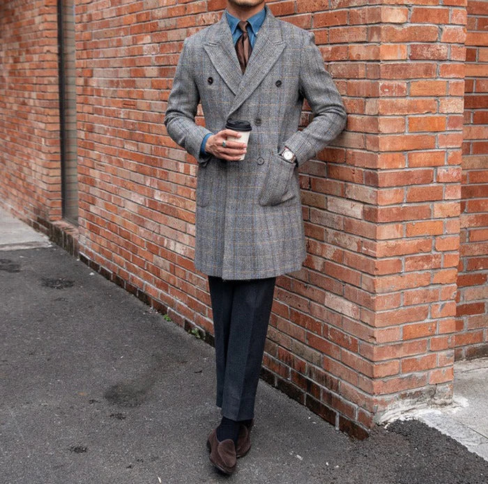 Prince of Wales Kruvaze Ekose Kaban