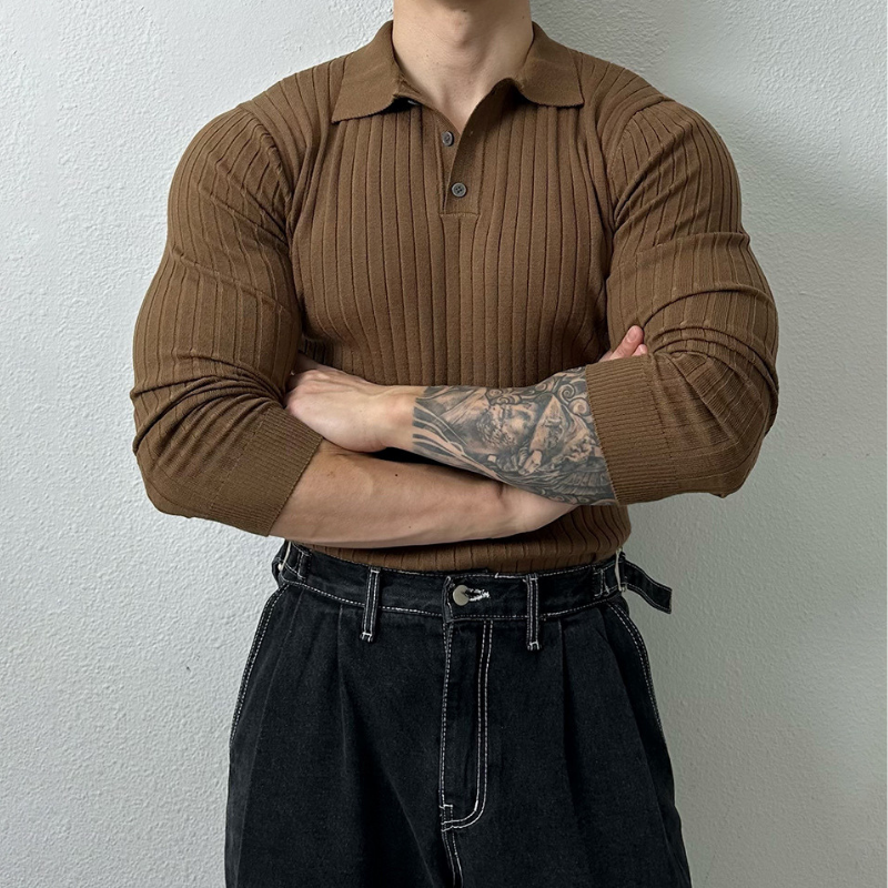 Alexandro Çizgili Polo Kazak