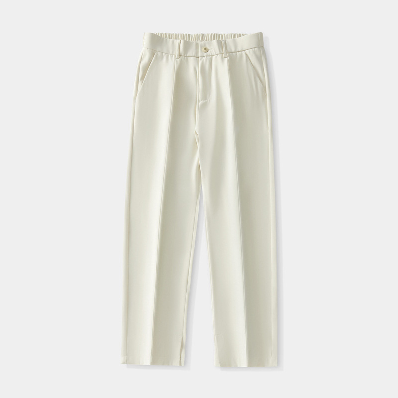 Lastikli Bel Klasik Denim Pantolon