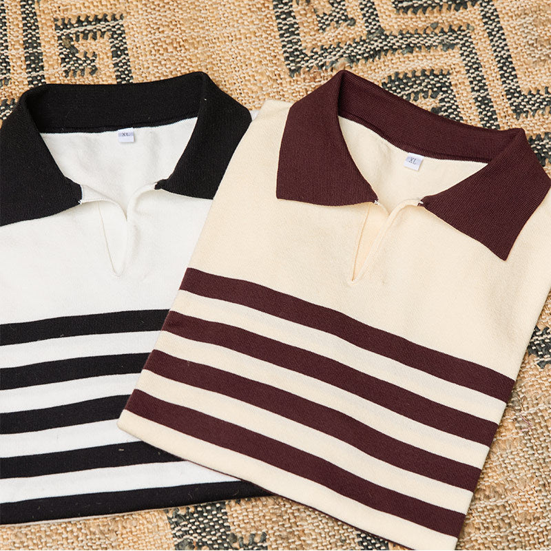 Vıenna Çizgili Polo T-shirt