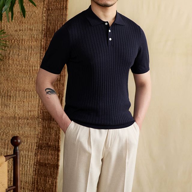 Alessandro Çizgili Polo t-shirt