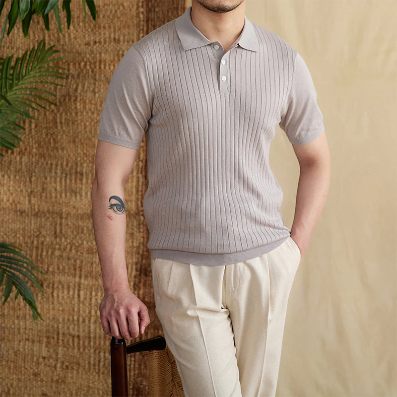 Alessandro Çizgili Polo t-shirt