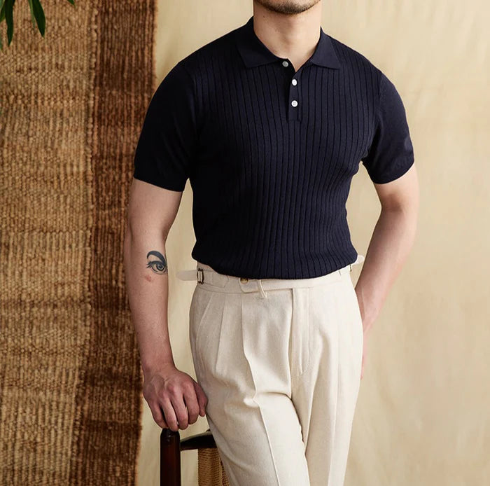 Alessandro Çizgili Polo t-shirt