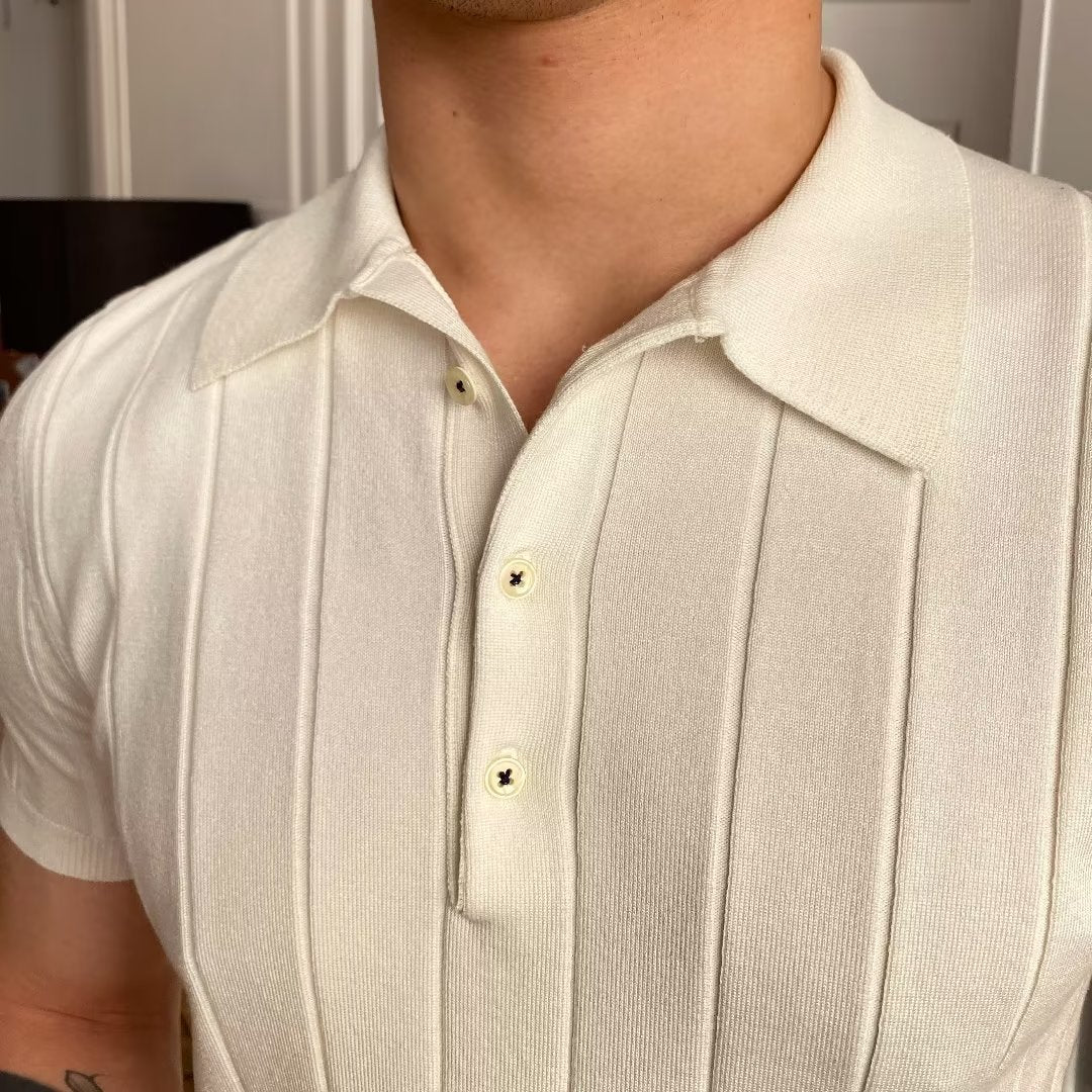 Sardinia Çizgili Polo T-shirt