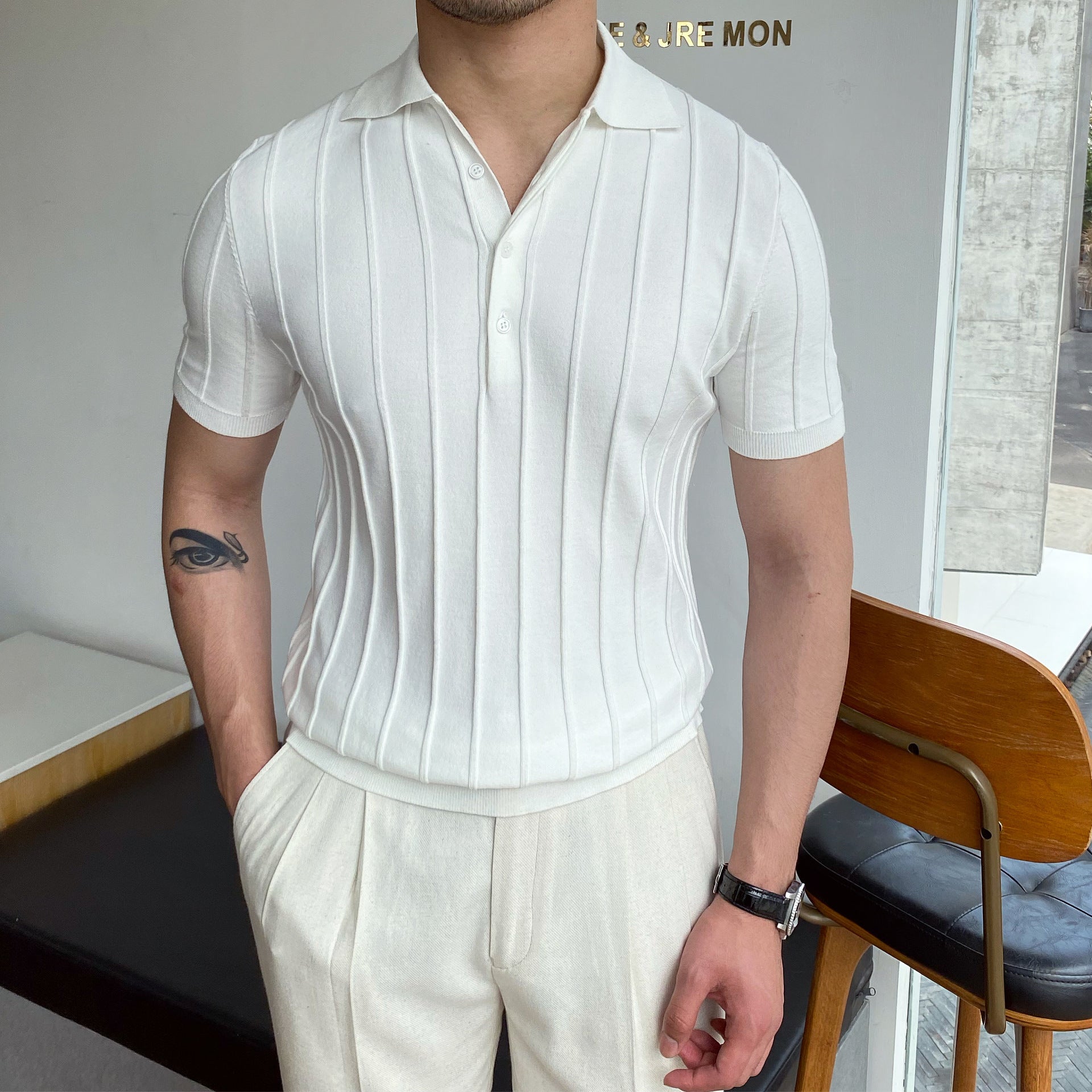 Vittorio Çizgili Polo T-shirt