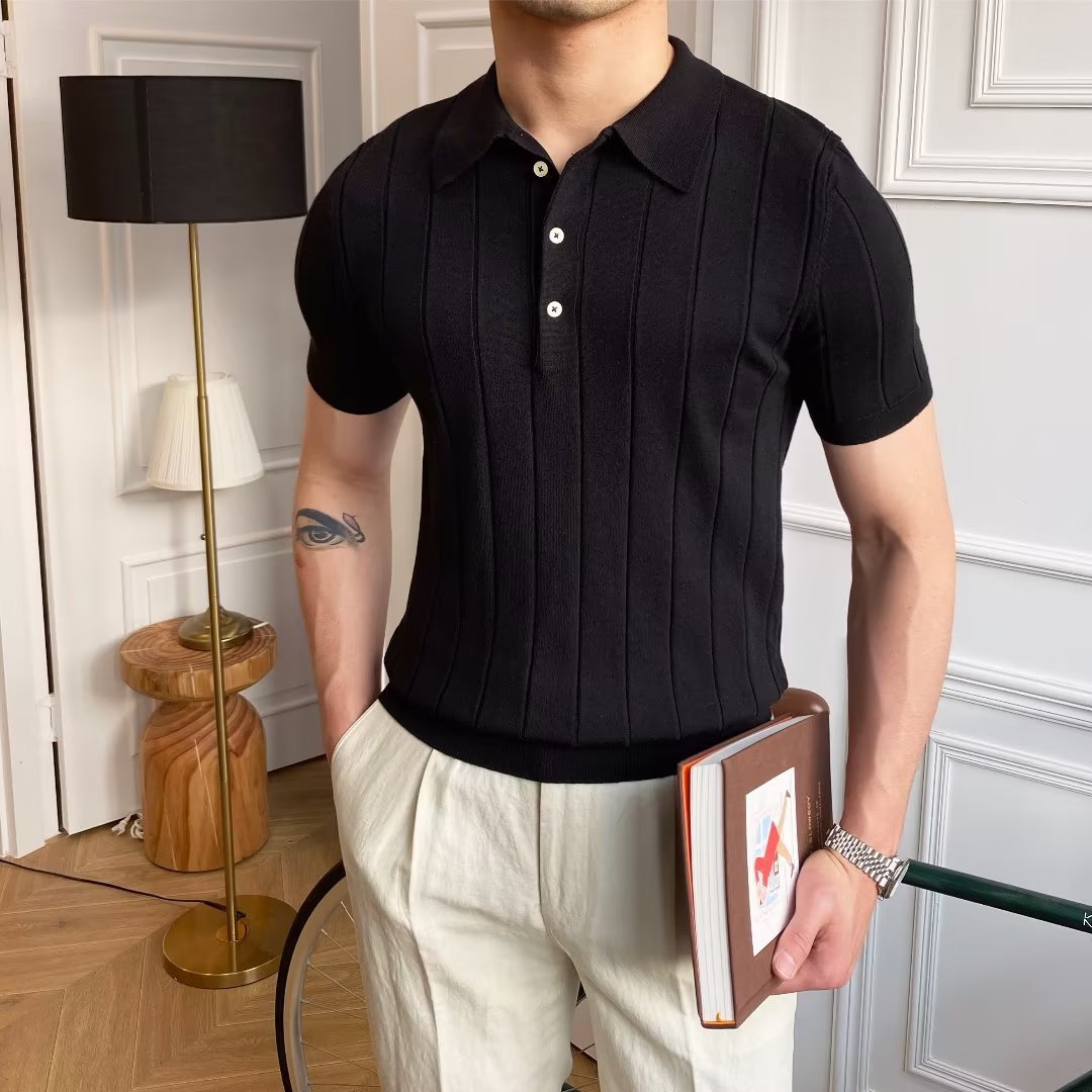Sardinia Çizgili Polo T-shirt