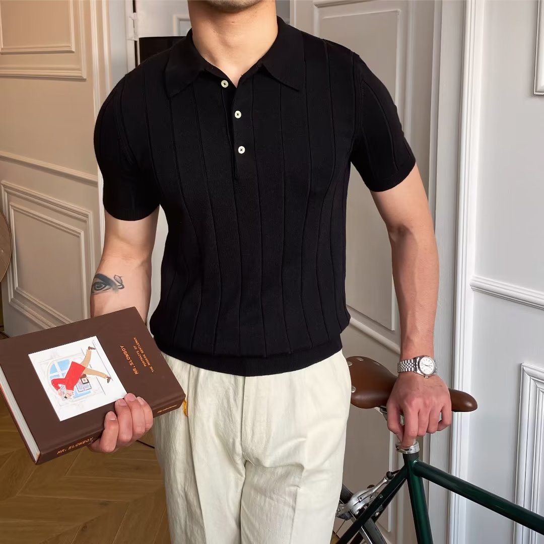 Sardinia Çizgili Polo T-shirt