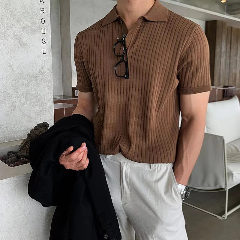 Alexandro Çizgili Polo t-shirt
