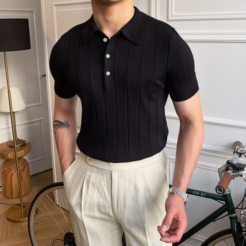 Sardinia Çizgili Polo T-shirt