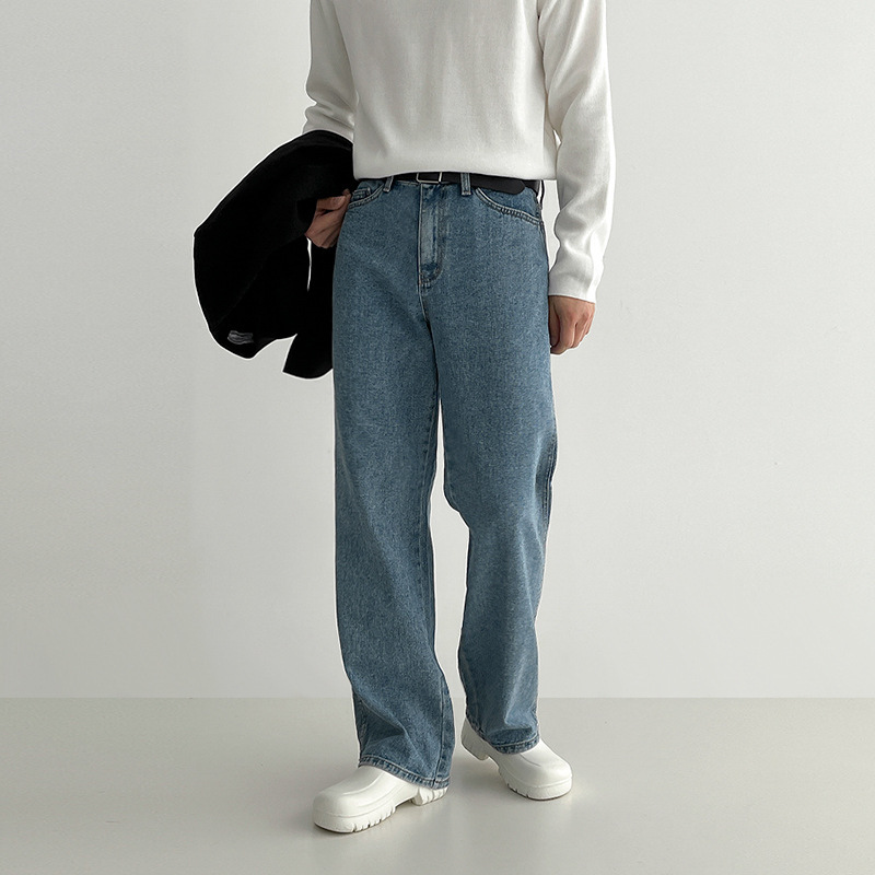 Baggy Jeans Açık Mavi Pantolon