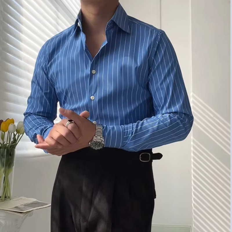 Valentino Çizgili Gömlek