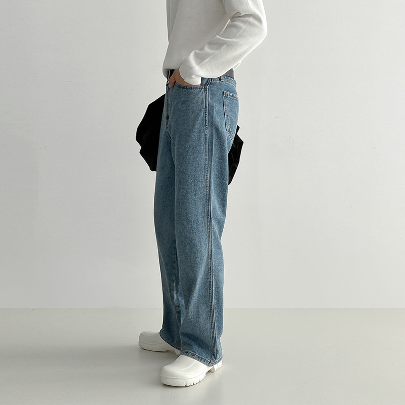 Baggy Jeans Açık Mavi Pantolon
