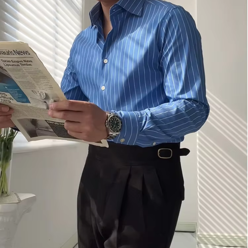 Valentino Çizgili Gömlek