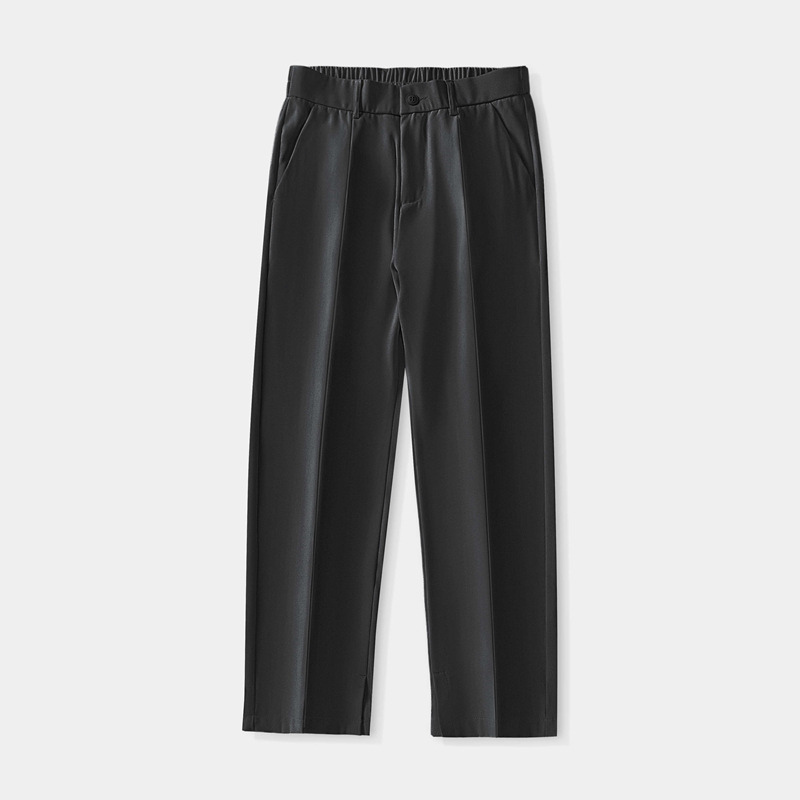 Lastikli Bel Klasik Denim Pantolon