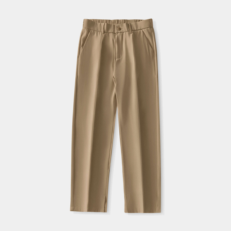 Lastikli Bel Klasik Denim Pantolon