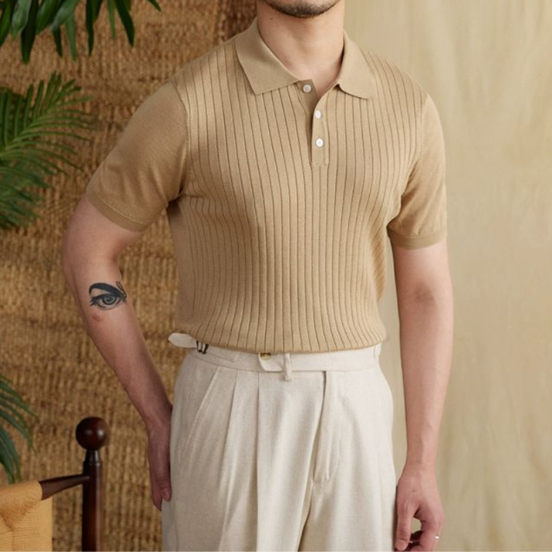 Alessandro Çizgili Polo t-shirt
